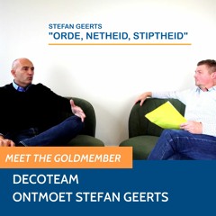 Ontmoet Stefan Geerts - Decoteam | Meet The Goldmember #2