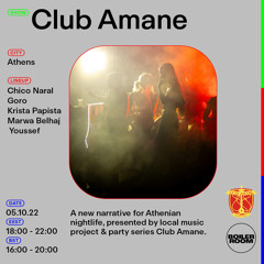 Goro | Boiler Room Athens: Club Amane