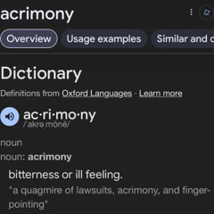 Acrimony (prod. 999ines)