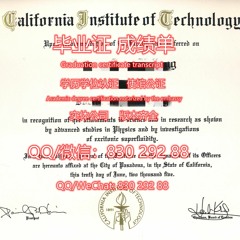 （CalTech毕业证）制作美国加州理工学院CIT毕业证美国CalTech大学毕业证办文凭Q微830 292 88办理CIT 本科文凭证书 办CIT 学历学位认证