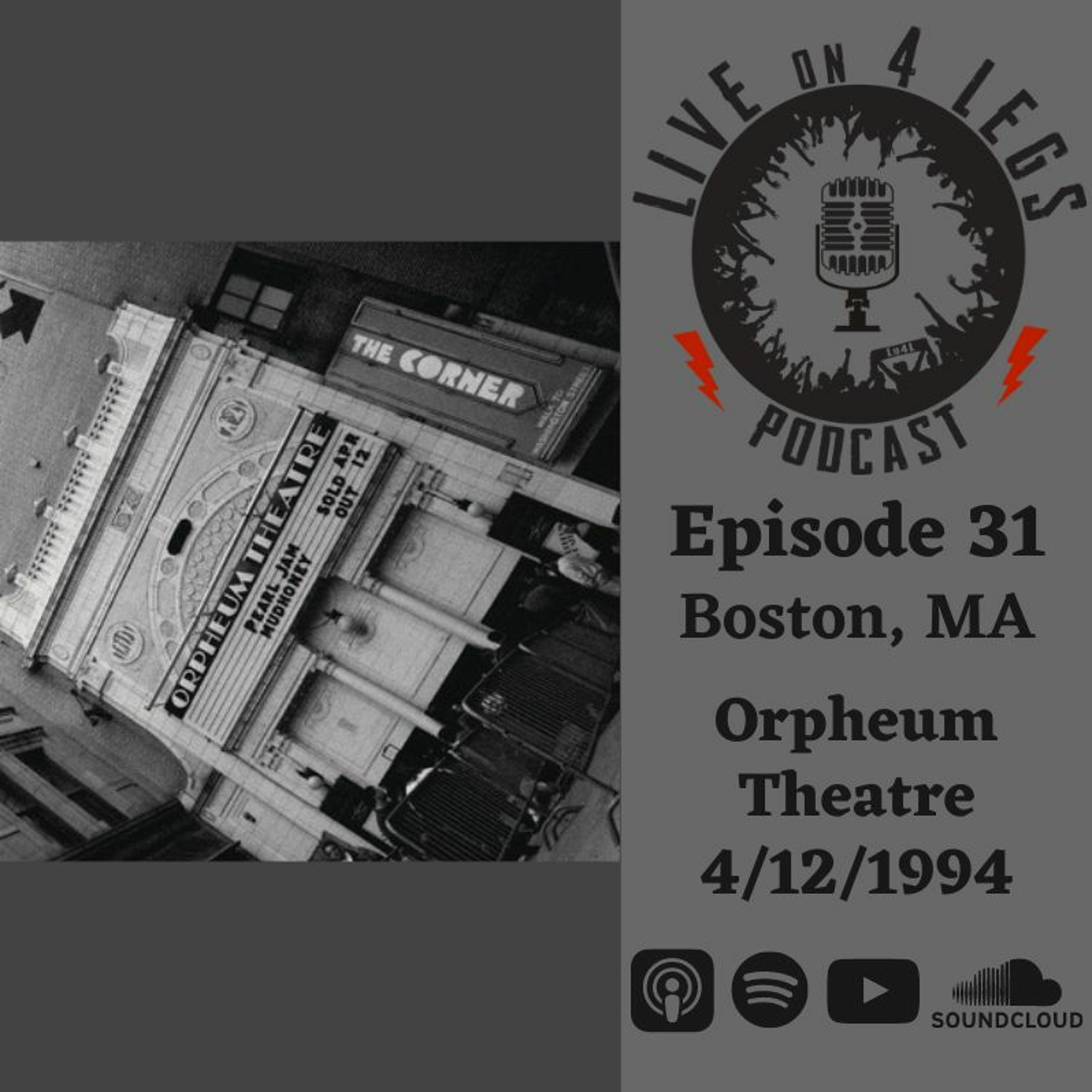 Live On 4 Legs: Pearl Jam Podcast