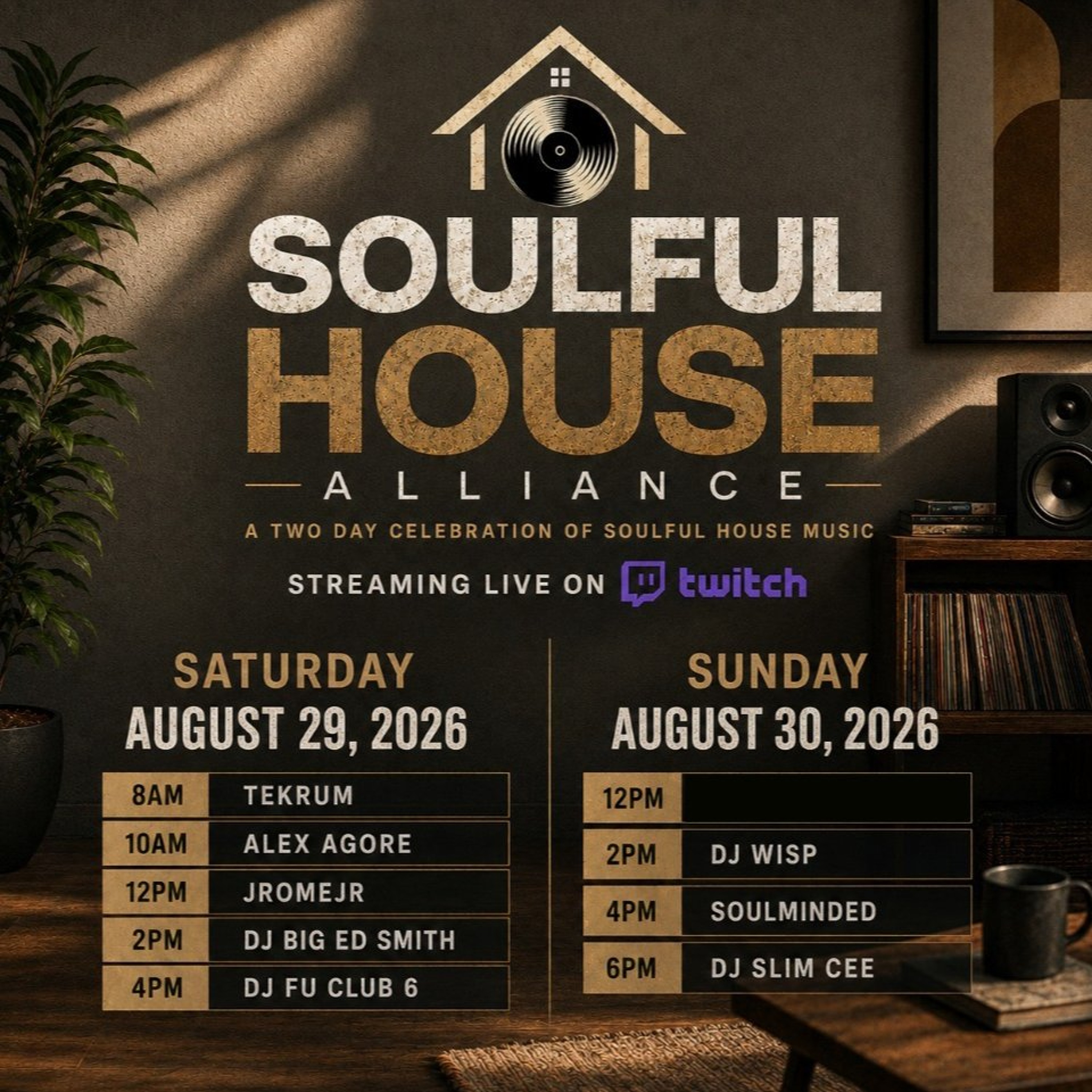 Soulful House Alliance Aug 2026 episode artwork
