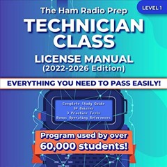 View PDF 📍 The Ham Radio Prep Technician Class License Manual (2022-2026) by  Ham Ra