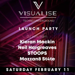 Neil Hargreaves @ Visualise Launch Party Closing Set / Vibe Peterlee / 11.02.23