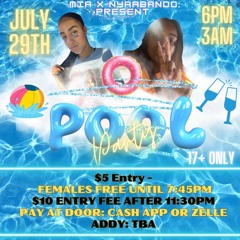 LET’S GET WET POOL PARTYY PLAYLISTTT 7/29/23