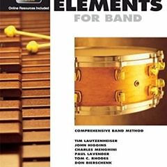 [VIEW] EPUB KINDLE PDF EBOOK Essential Elements for Band - Book 1 with EEi: Percussion/Keyboard Perc