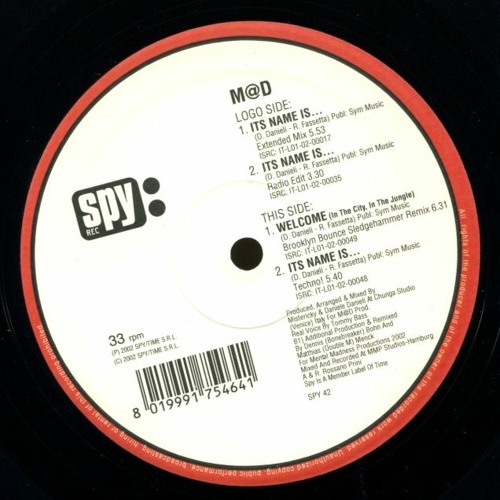 M@D - Its Name Is (Radio)