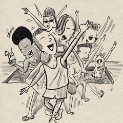 Music for dancing by the pool and you don't give a f*ck about the neighbors