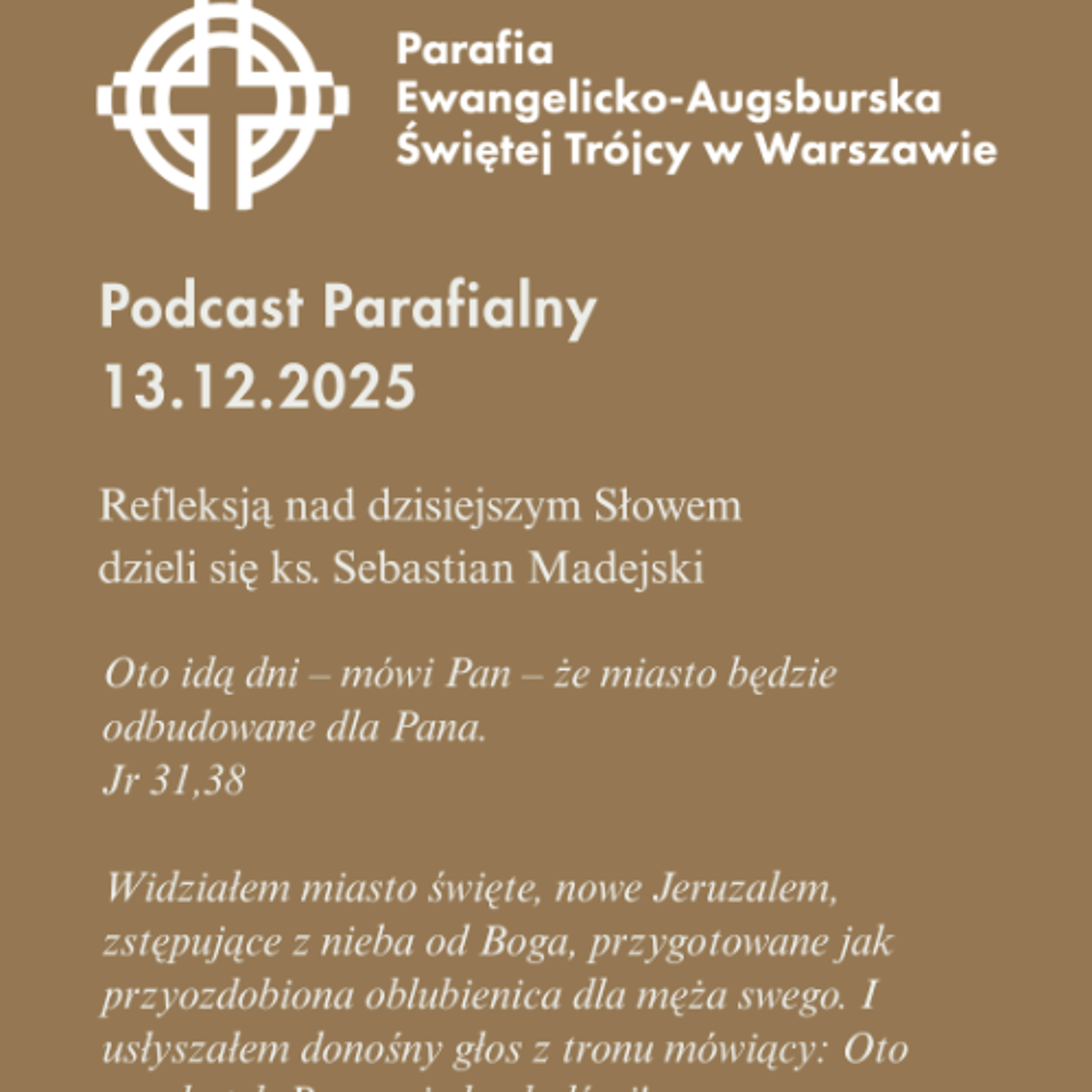 Poranek ze Słowem na 13 grudnia 2025 episode artwork