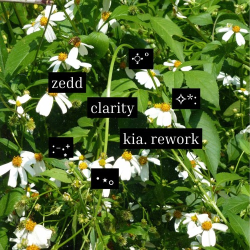 zedd - clarity✧*: ･kia.⋆rework｡˚ :-‧͙⁺