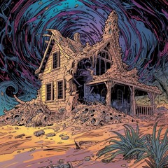 house of trauma made of sand