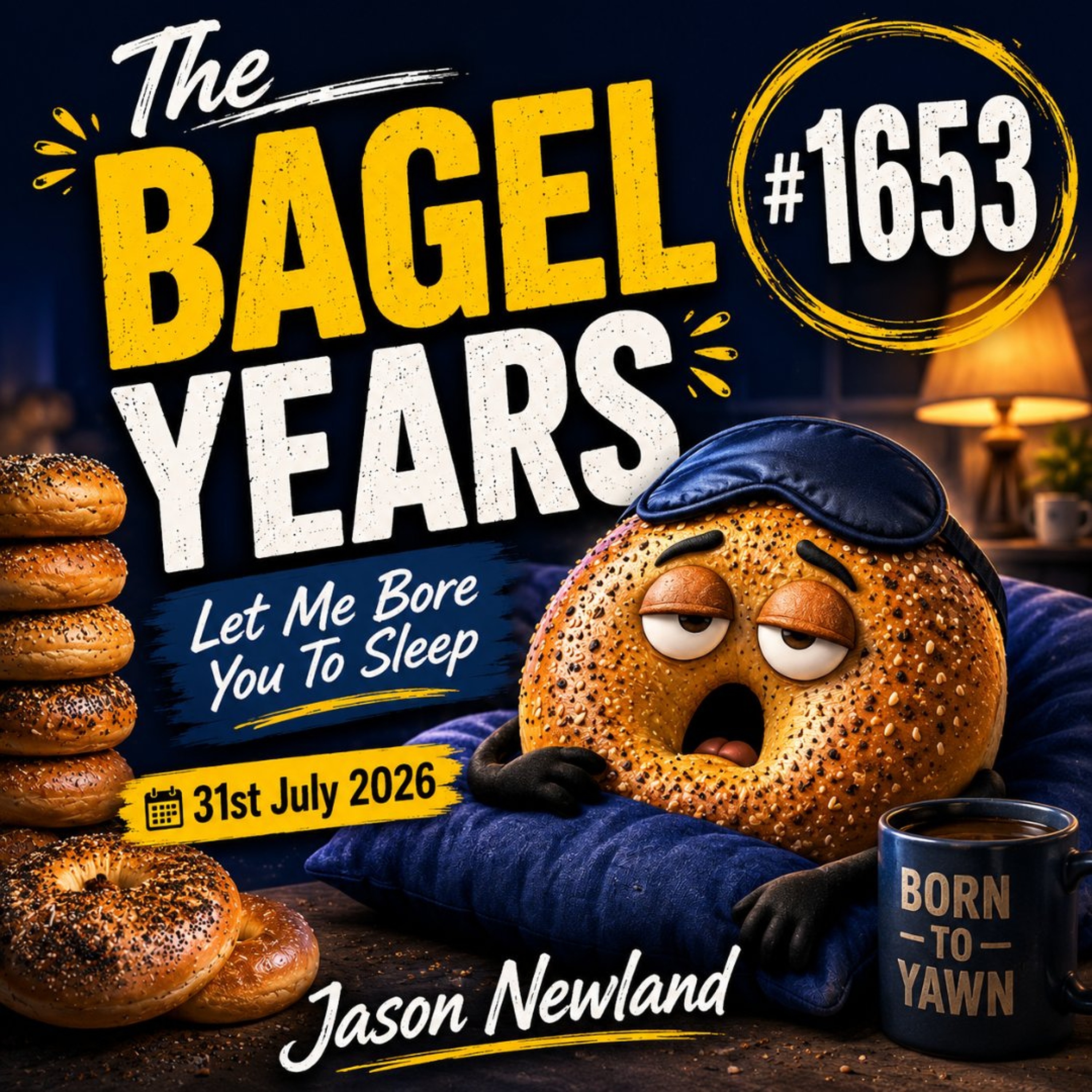 (Short Voice Only) The Bagel Years  #1653 Let Me Bore You To Sleep  31st July 2026 episode artwork