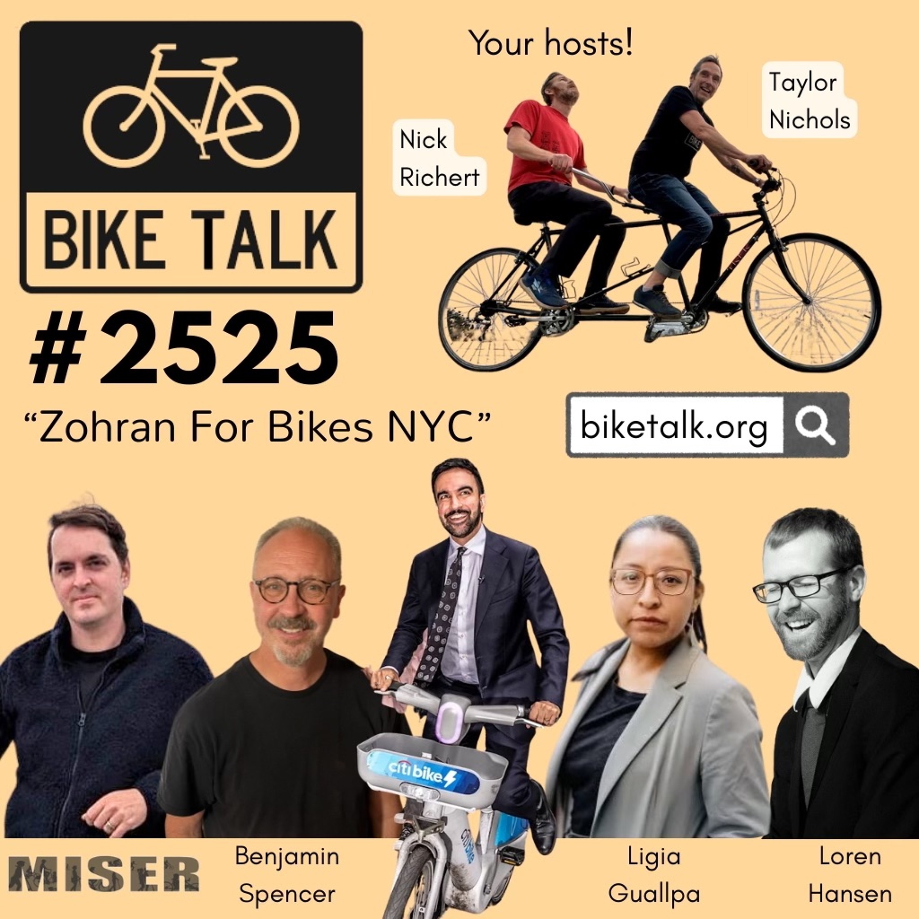 #2525 We love LA, Deliveristas, Zohran for Bikes NYC, Picture Main Street episode artwork