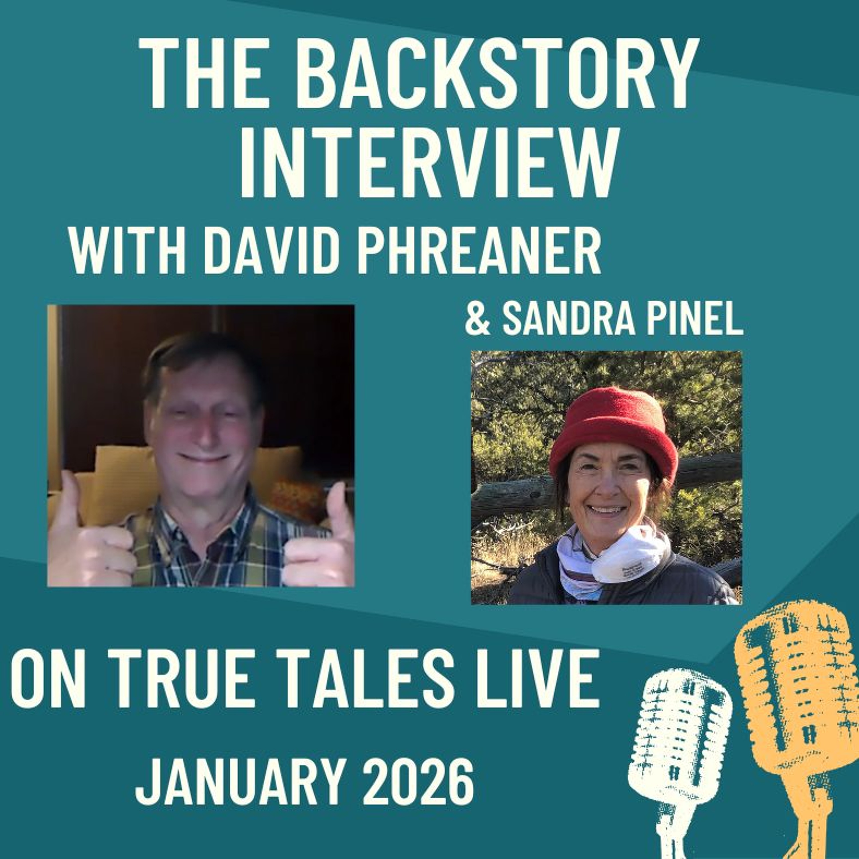 TrueTalesLive-January-28-2026-BackstoryInterview-Sandra Pinel