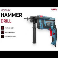 OMADA Corded Hammer Drill – Power & Precision for Every Task