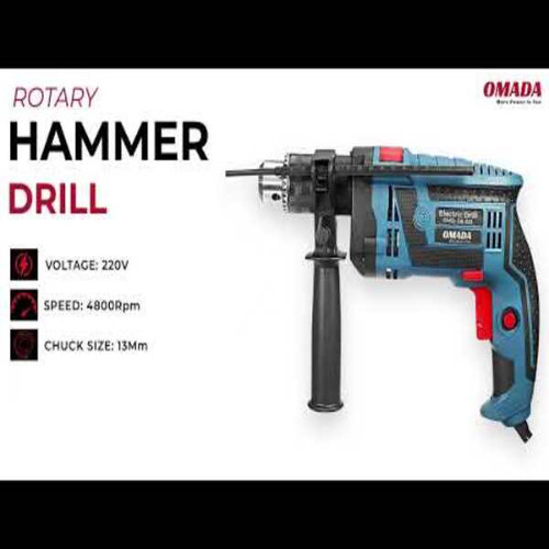 OMADA Corded Hammer Drill – Power & Precision for Every Task