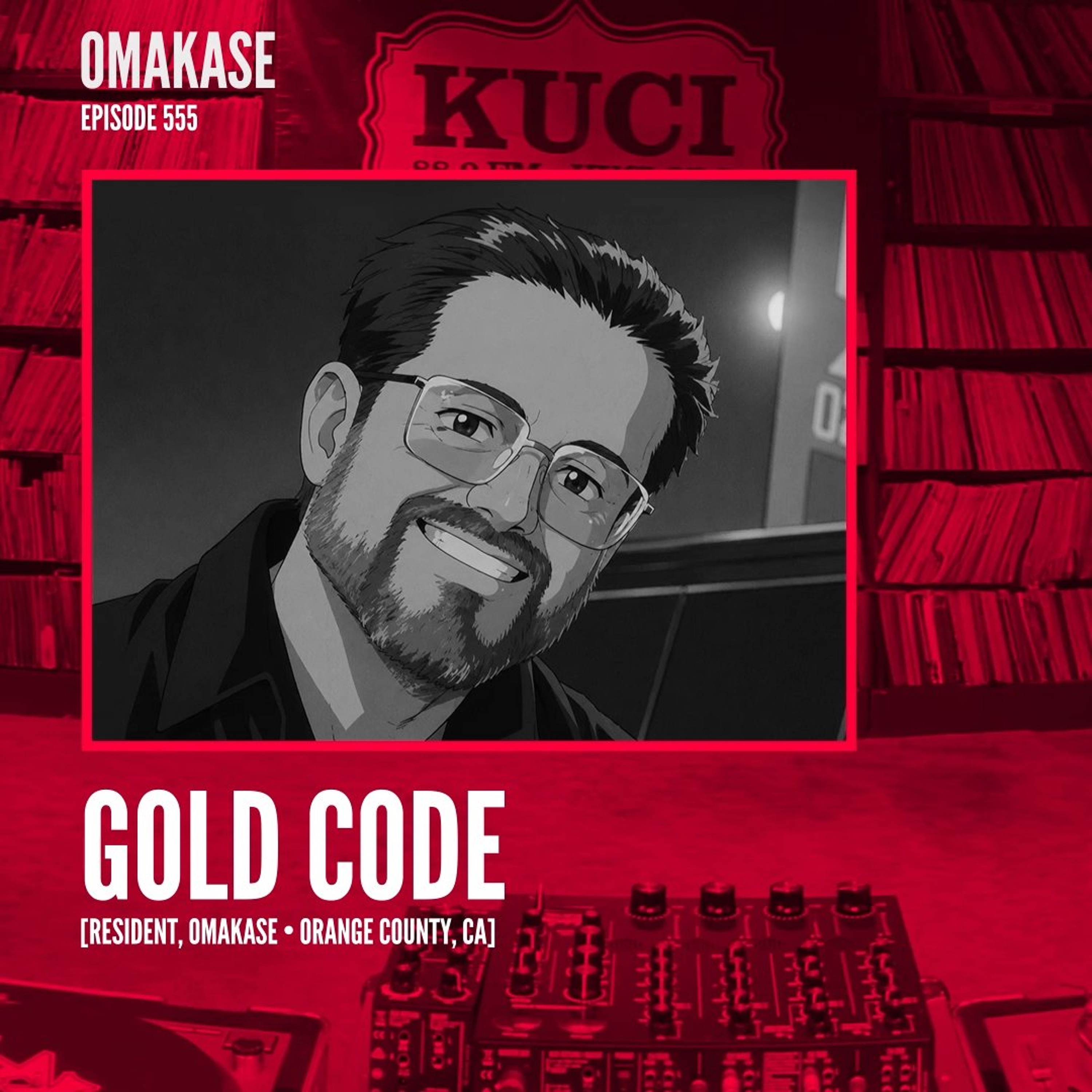 OMAKASE 555a, Gold Code episode artwork
