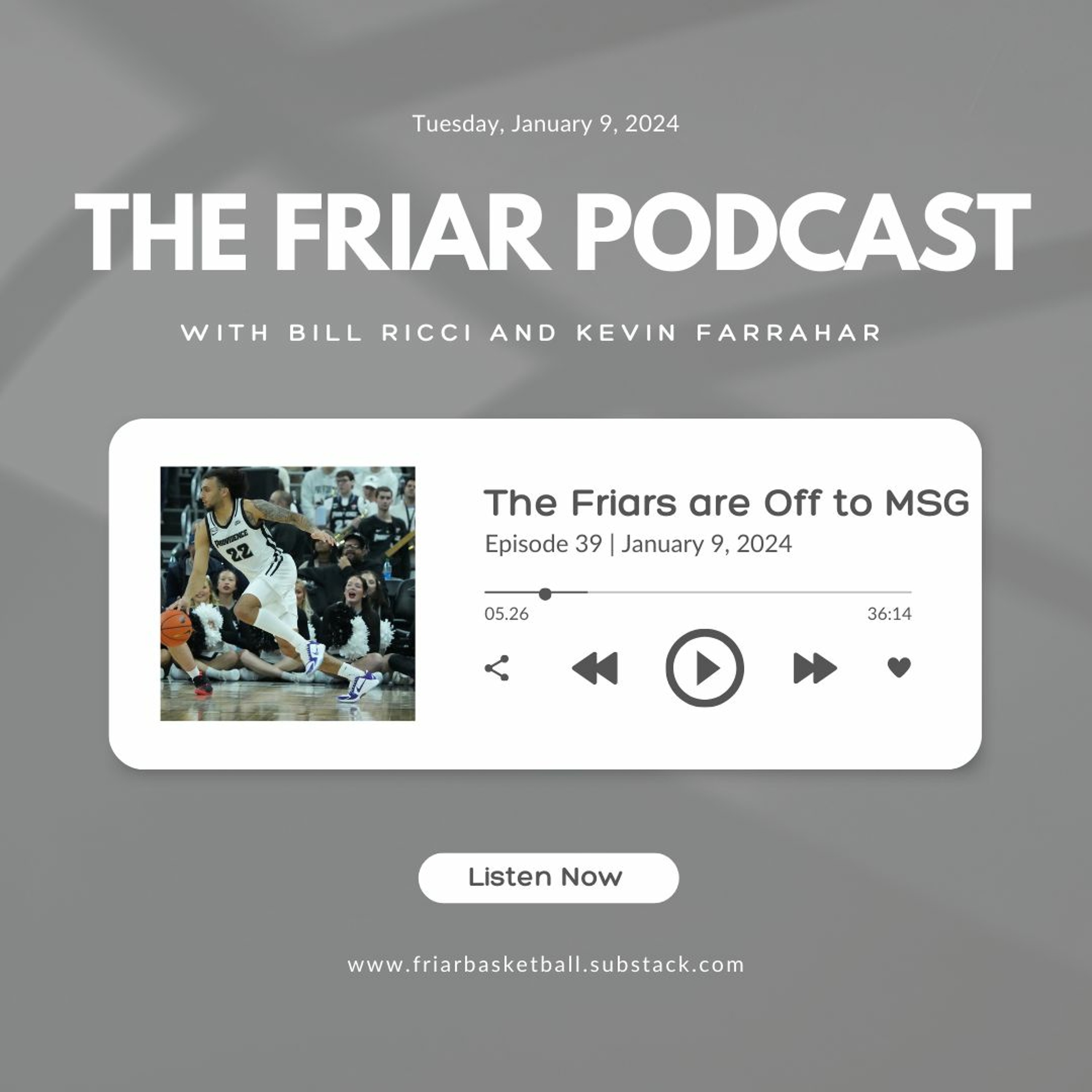The Friar Podcast