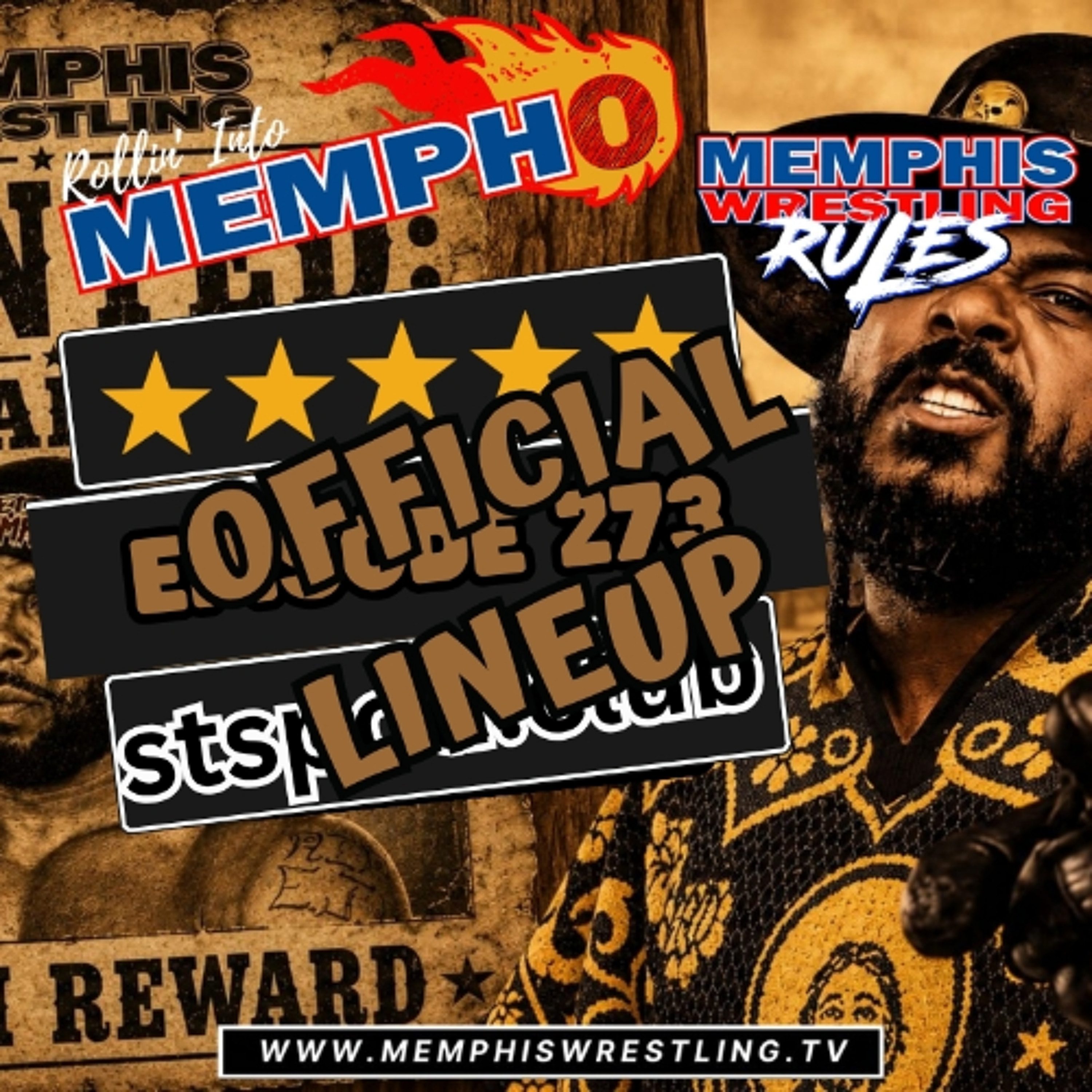 OFFICIAL LINEUP Memphis Wrestling, Episode 273 episode artwork