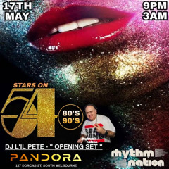Stars on 54! May 17th - Opening Set