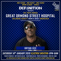 Bryan Gee x Deefa MC : Def:inition Great Ormond Street DNB Fundraiser 2020