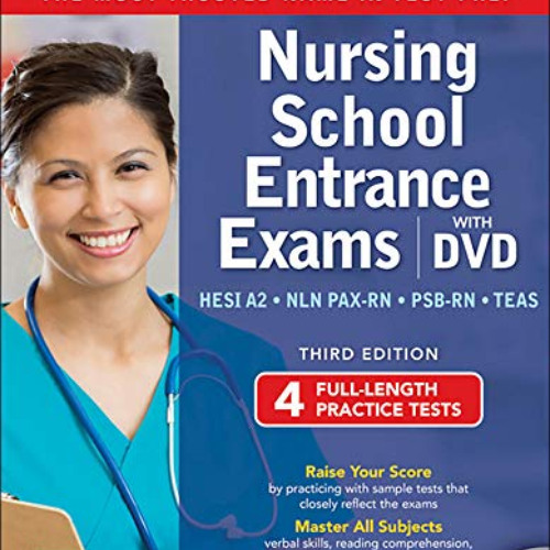 GET PDF ✏️ McGraw-Hill Education Nursing School Entrance Exams with DVD, Third Editio