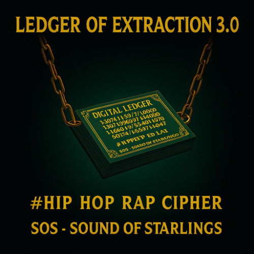 Ledger of Extraction 3.0  #Hip Hop Rap Cipher