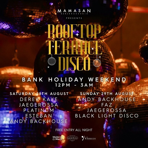 Live @ Mamasan Terrace Party 29th August '21