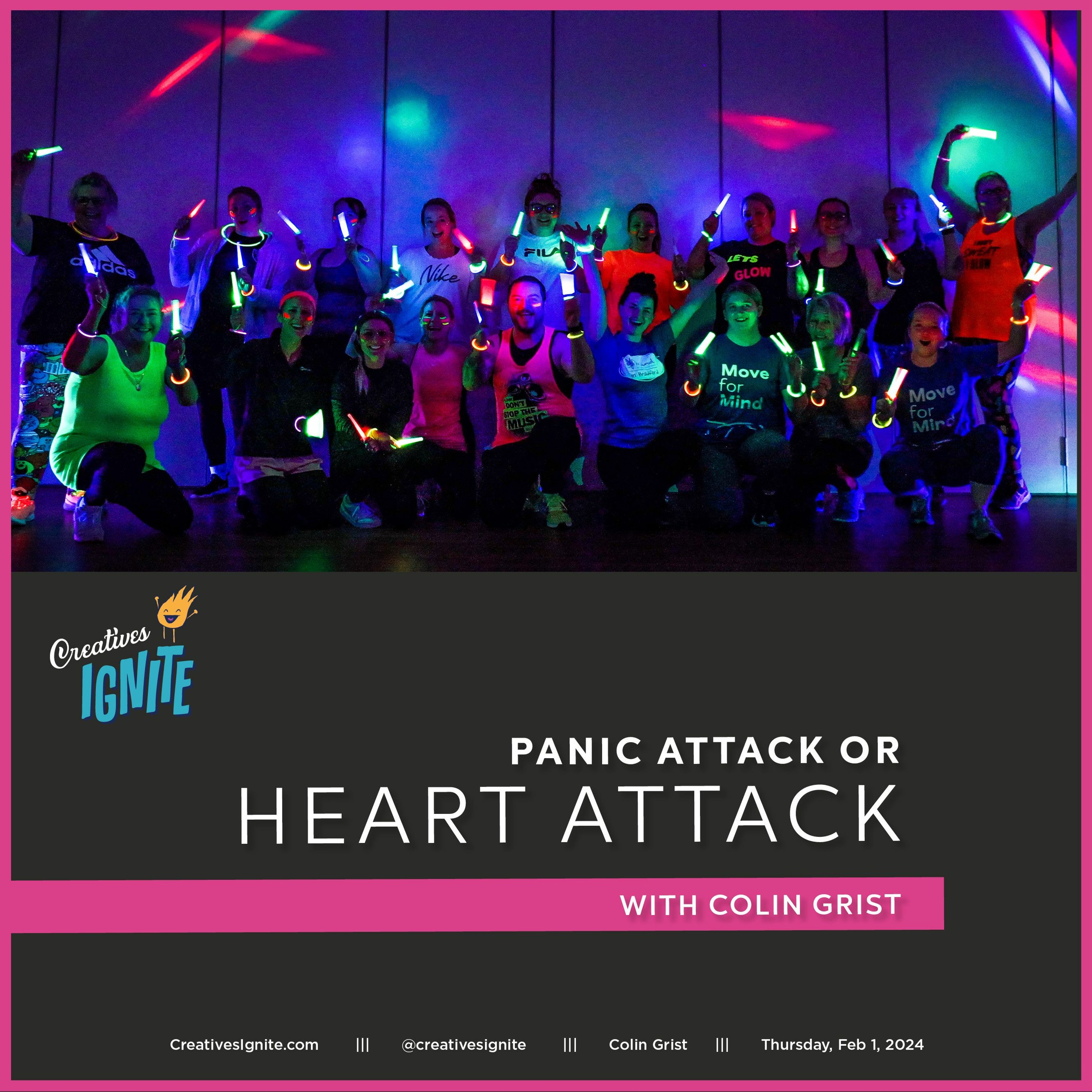 Panic Attack or Heart Attack? With Colin Grist  |||  Mental Health Month episode artwork