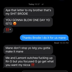 Letter To My Brothers