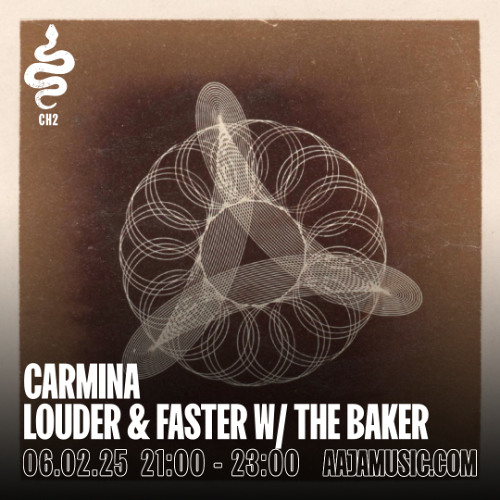 Carmina - Louder & Faster w/ The Baker - Aaja Channel 2 - 06 02 25