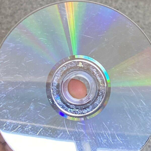 scratched cd