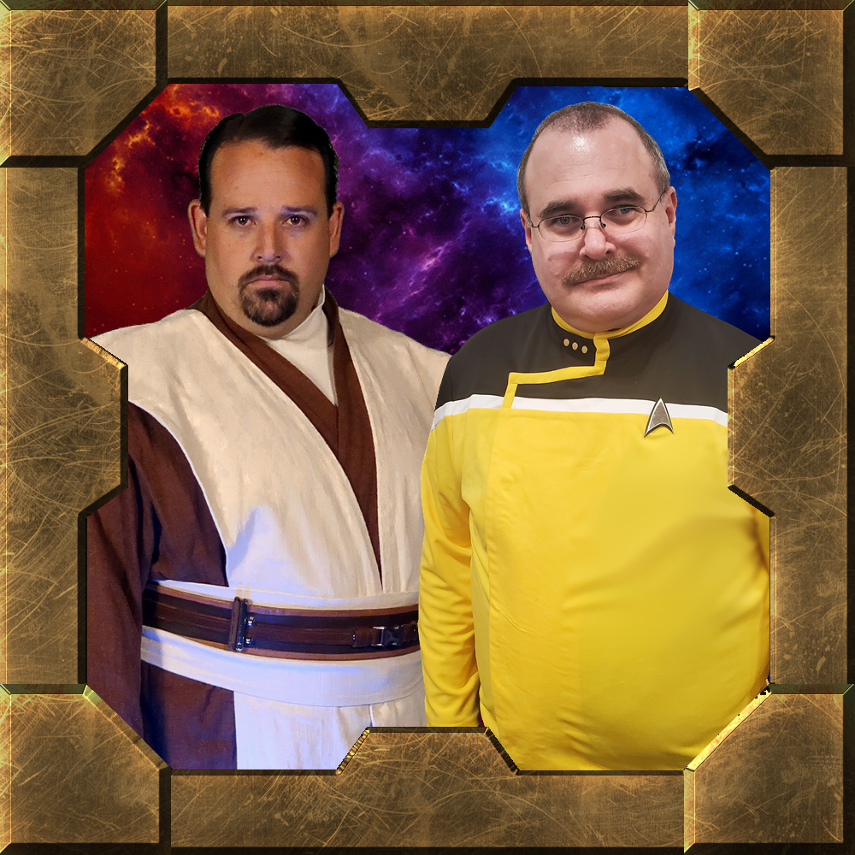 PODCAST: "Who's on First" - STAR WARS and STAR TREK style episode artwork