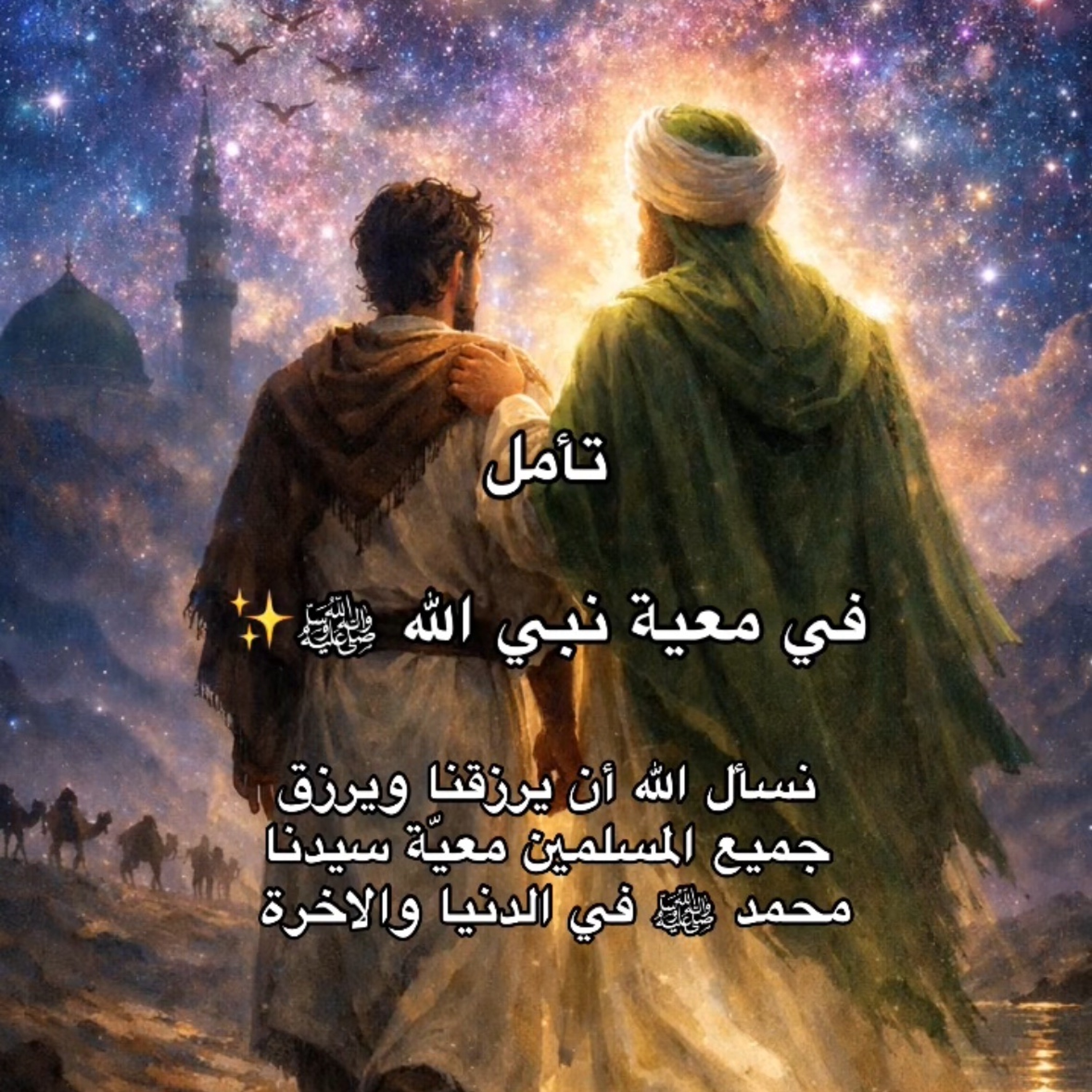في معية نبي الله ﷺ✨