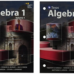 [FREE] EPUB 📍 Interactive Student Edition, Volumes 1 & 2 Bundle 2016 (HMH Algebra 1)