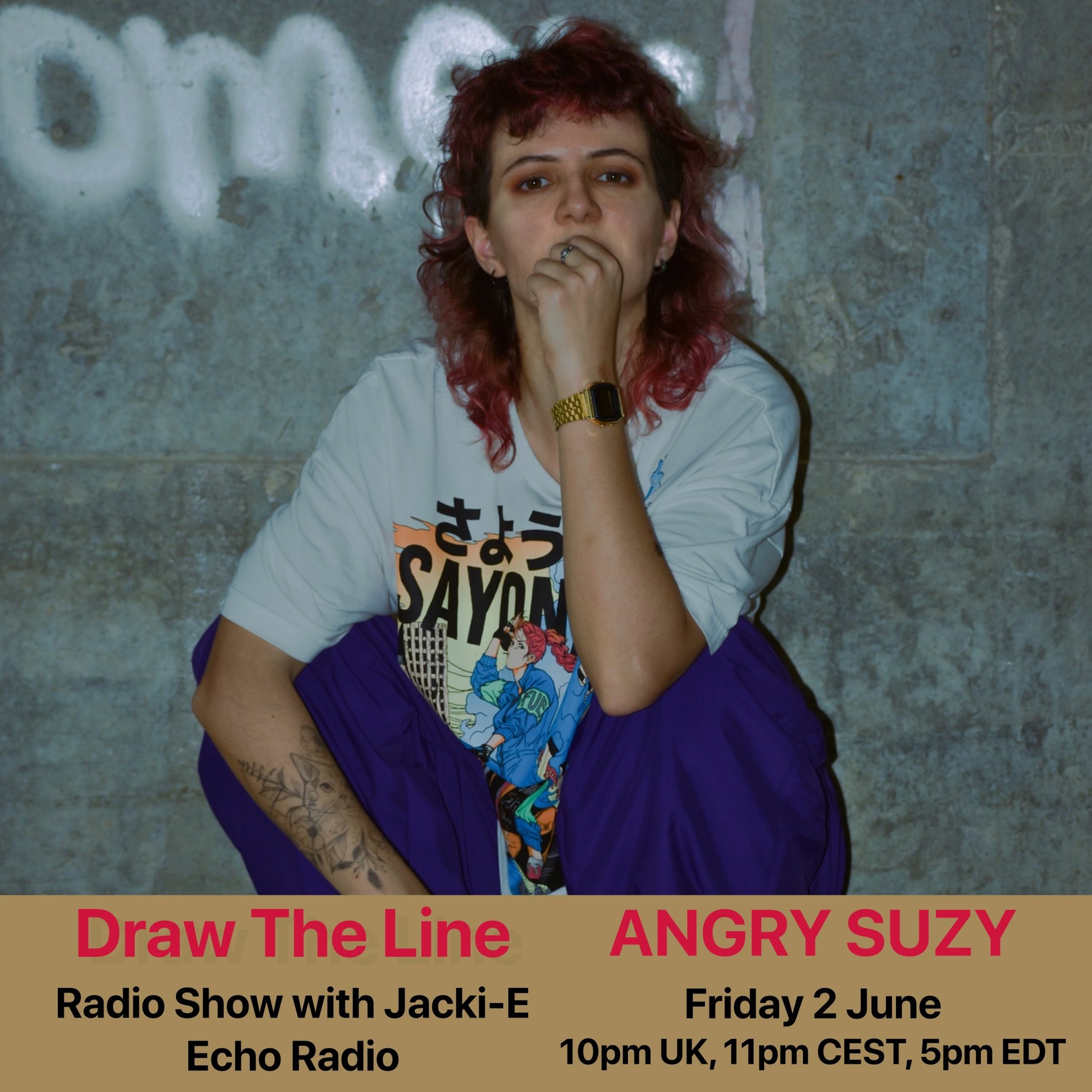 Jacki-E and Draw The Line Radio Show