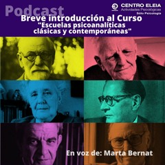 Breve introducción al Curso Escuelas Psicoanalíticas Clásicas y Contemporáneas. Marta Bernat