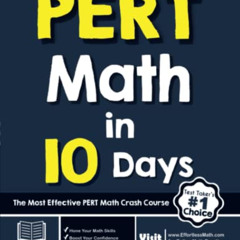 [Read] PDF √ PERT Math in 10 Days: The Most Effective PERT Math Crash Course by  Reza