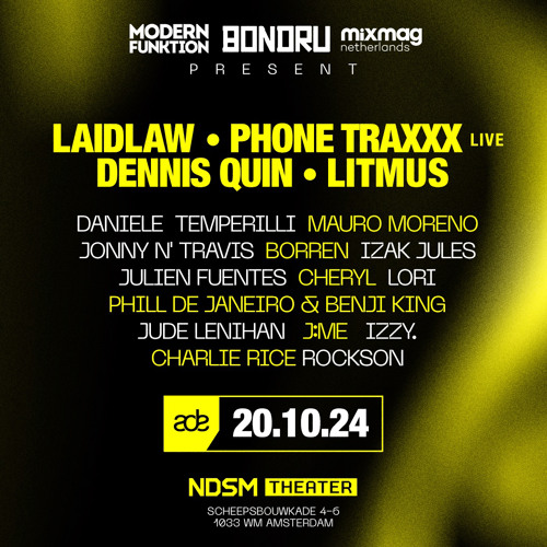 Modern Funktion x Bondru x Mixmag mix