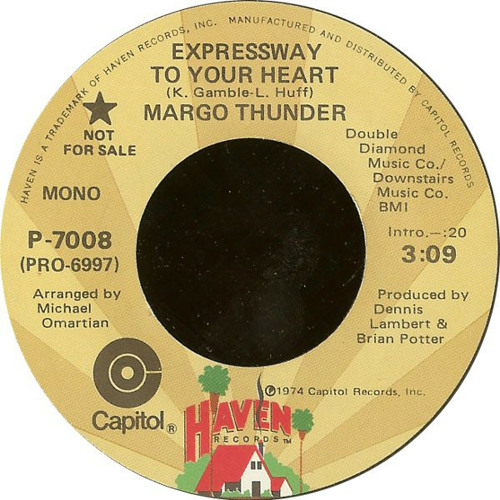 Margo Thunder - Expressway To Your Heart (The Loneliest Hunk Rework)(Free Download)
