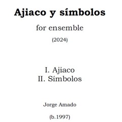 Jorge Amado：Ajiaco y símbolos ｜ DePaul Ensemble 20+