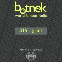 World Famous Radio 019 feat. GIANT