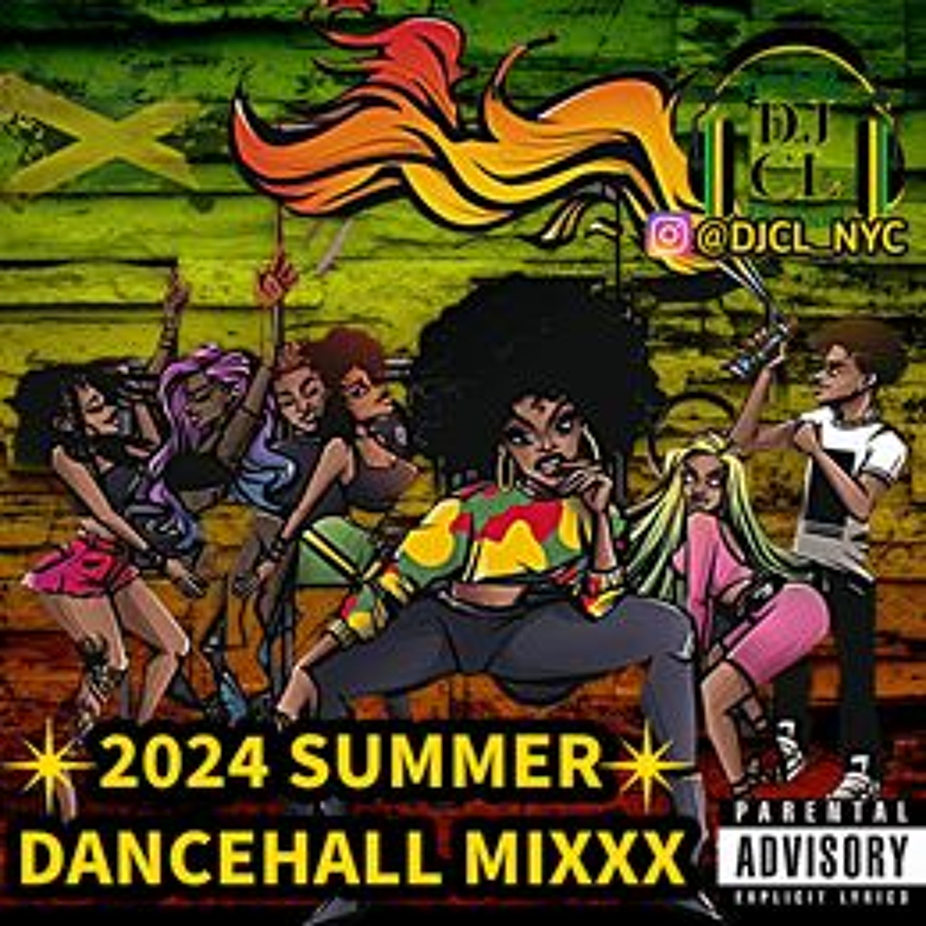 DJ CL 2024 SUMMER DANCEHALL MIXXX episode artwork