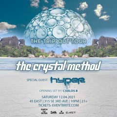Carlos B Live at Crystal Method in Portland