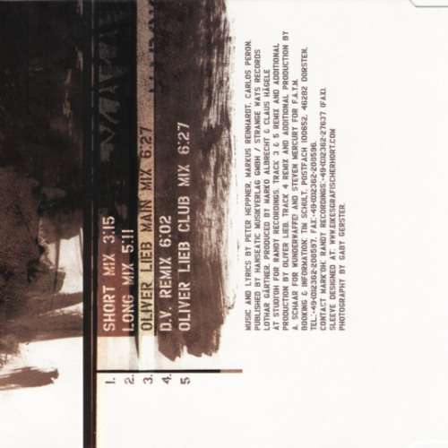 Mark Oh Vs John Davies - The Sparrows & The Nightingales - Oliver Lieb Clubmix (1999)