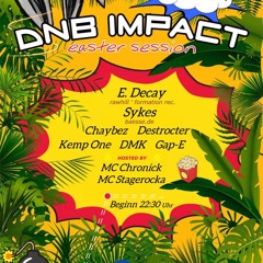DJ Destrocter - MC Chronick & MC Stagerocka - DnB Impact Easter Session Live - 08.04.23