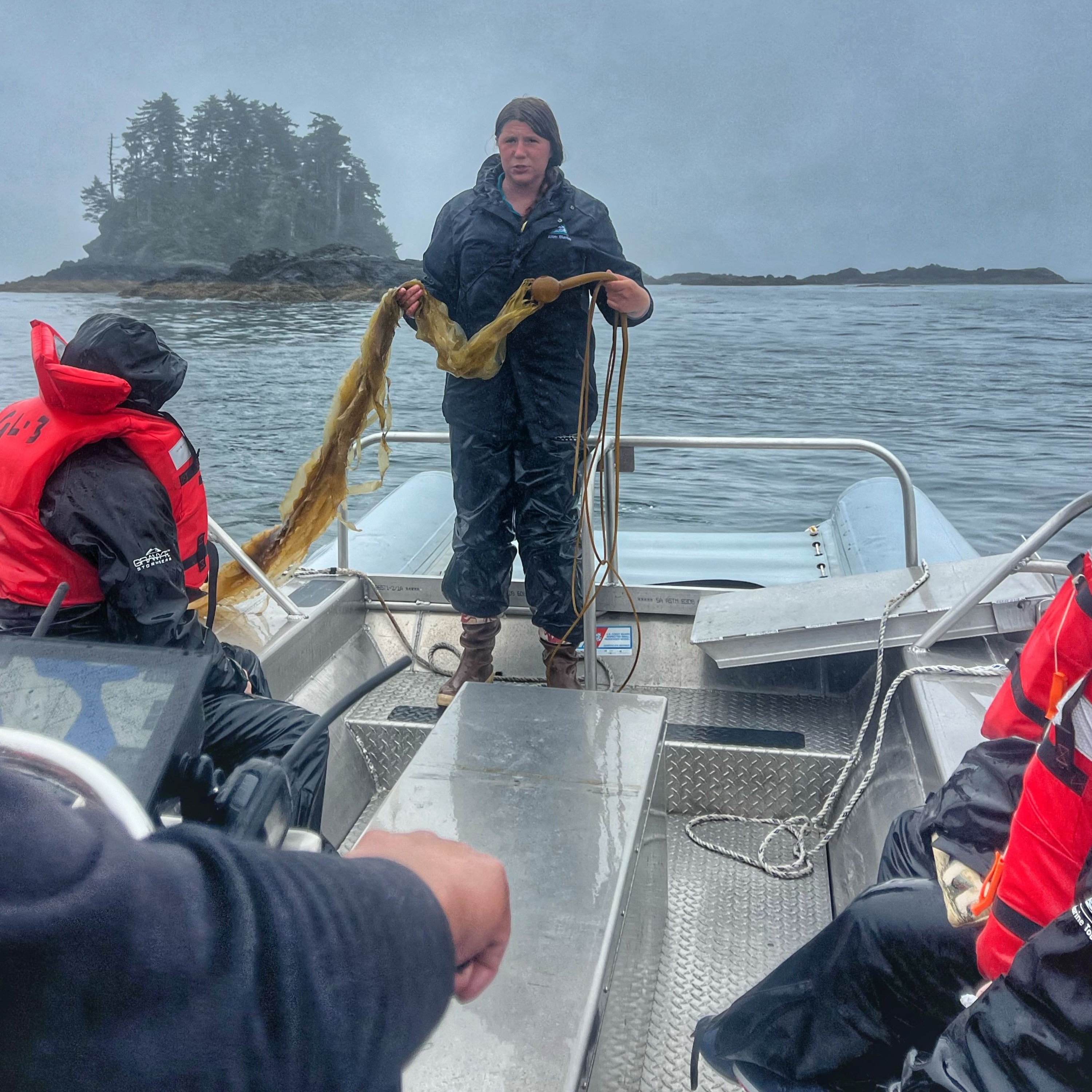 Tea Sailor Wildlife Biologist And Guide On Amazing RIB Tour Of Sitka Alaska -Helen Hayes episode artwork