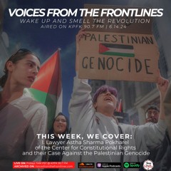 Voices Radio: A Case Against the Palestinian Genocide by the Center For Constitutional Rights
