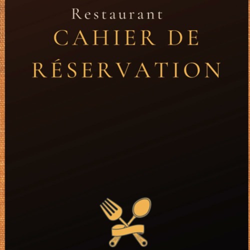 Stream Cahier de réservation restaurant 2024: 2 pages par jour