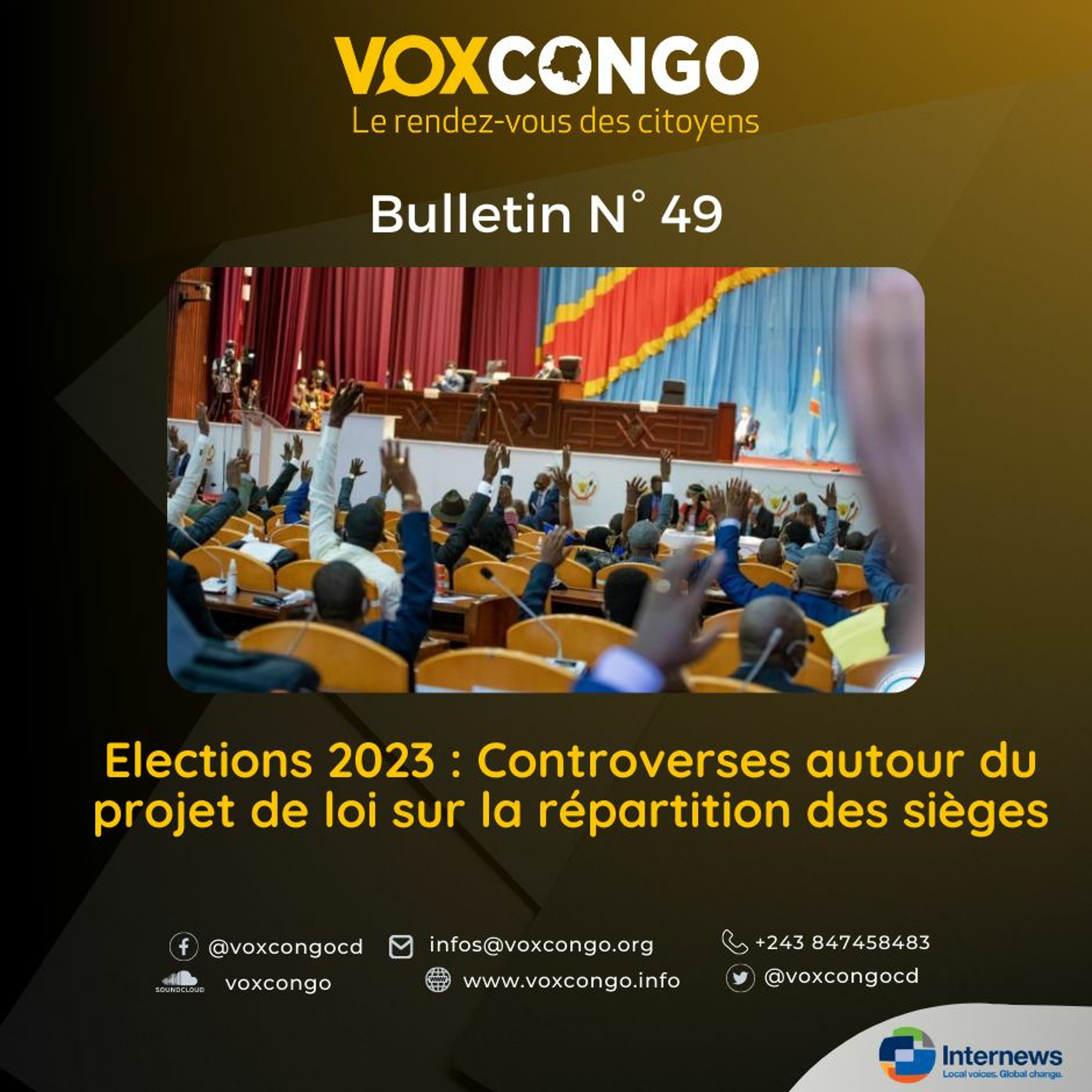 Kikongo Kongo Central Controverses Autour Du Projet De Loi Sur La Répartition Des Sièges